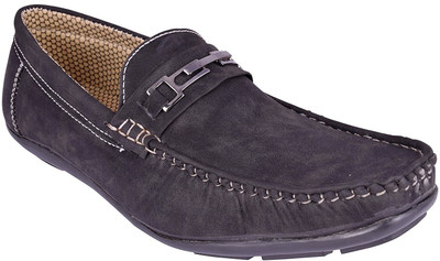 

LeatherKraft Loafers For Men(Black