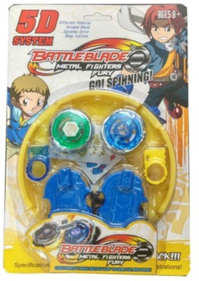 

Mahvi Toys 5D System Battle Blade Metal Fighter Fury Beyblade Stadium(Multicolor)
