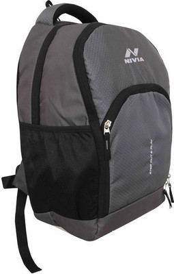 

Nivia Youth Backpack(Grey, Backpack)