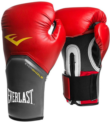 

Everlast Prostyle Elite Boxing Gloves (Free Size, Red)