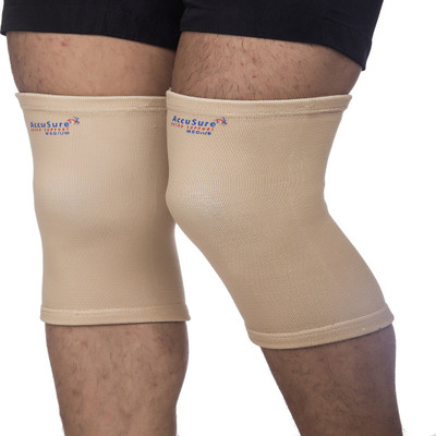 

AccuSure ORTHO ELASTIC KNEE CAP K-4 Knee Support(Multicolor, Cream