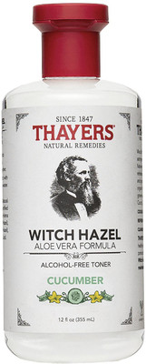 

Thayers Cucumber Witch Hazel With Aloe Vera 12 Oz Antiseptic Liquid(355 ml)
