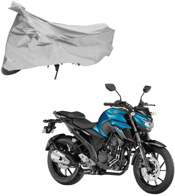 

AutoKraftZ Two Wheeler Cover for Yamaha(Fazer, Silver)