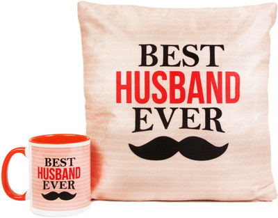 

Floweraura Mug, Cushion Gift Set