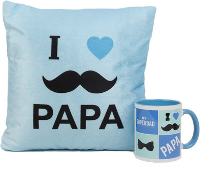 

Floweraura Mug, Cushion Gift Set