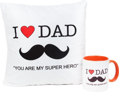 

Floweraura Mug, Cushion Gift Set