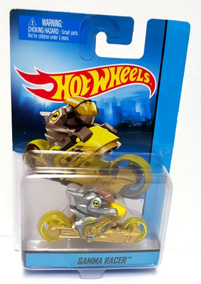 

Hot Wheels Gamma Racer 1:64 Scale Bike With Rider(Multicolor)