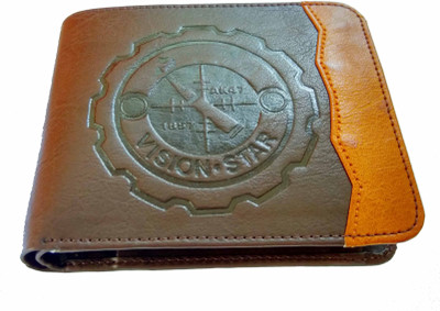 

InkartBuy Men Brown Genuine Leather Wallet(5 Card Slots)