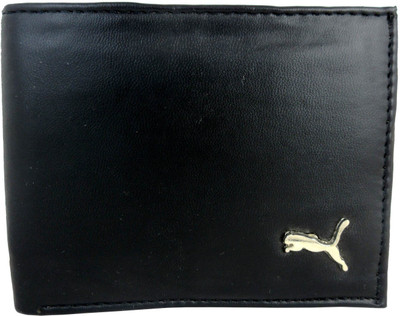 

urfashion Boys Casual Black Artificial Leather, Fabric Wallet(4 Card Slots)