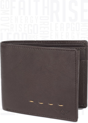 

Metronaut Men Brown Genuine Leather Wallet(6 Card Slots)