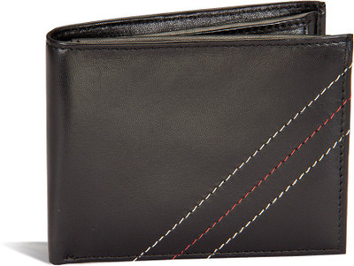 

Ox Men Black Genuine Leather Wallet(6 Card Slots)