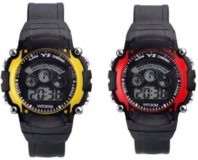 T TOPLINE Two Digital watches pack for boys Watch  - For Boys   Watches  (T TOPLINE)
