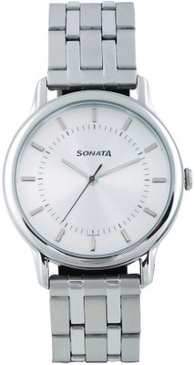 

Sonata 7128SM01 Sleek Watch - For Men