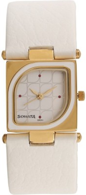 Sonata yuva gold Analog Watch  - For Women   Watches  (Sonata)