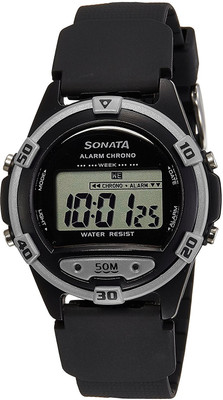 Sonata 77046PP03 Watch - For Men