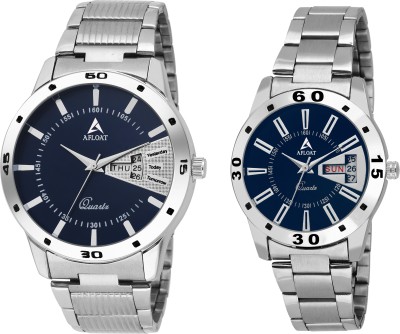 afloat AFC-11-DAY AND DATE SERIES COUPLE COMBO ANALOG Watch  - For Couple   Watches  (Afloat)