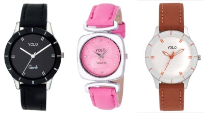 YOLO YLT001 Trendy Series Trio Watch  - For Women   Watches  (YOLO)