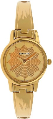 Sonata 8976YM03CJ Analog Watch  - For Women   Watches  (Sonata)