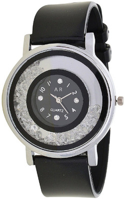 View PMAX WHITE DIAL WITH MULTI DIAMOND PU WATCH Watch  - For Women Wrist Watches Price Online(PMAX)