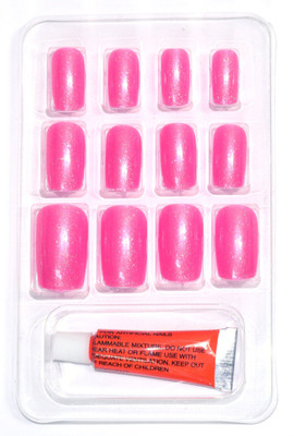 

Color Fever False Nails - Lovely Pink - Pack OF 12 Pink(Pack of 12)
