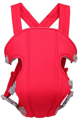 

ShopyBucket Latest Design Comfortable Baby Carriers Belt Sling - Kangaroo Bag Baby Carry Cot(Red, Front carry facing out)