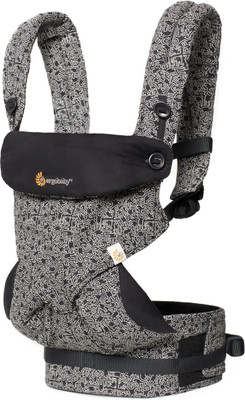 

Ergobaby 360 All Carry Positions Award Winning Ergonomic Baby Carrier Limited Keith Haring - Black (All Position) Baby Carrier(Multicolor, Front carry facing out)