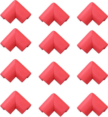 

SYGA Pack Of 12 Red Thick Baby Child Infant Kids Safety Safe Table Desk Corner Edge Cushions Guard Protector(Red)