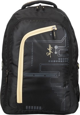 Skybags Footloose Router 3 Laptop Backpack Black 25 L Backpack(Black)
