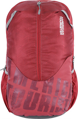 

American Tourister Mambo 35 L Backpack(Red, Black)