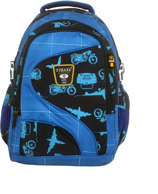 

T-traxx Designer 10 L Backpack(Blue, Multicolor), B5