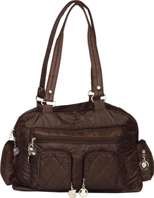 

Exotique HW0008BR Shoulder Bag(Brown, 14 inch)