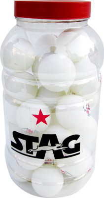 

Stag One Star Plastic Table Table Tennis Ball(Pack of 30, White)