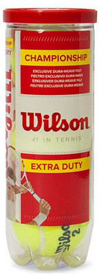 

Wilson Championship Tennis Ball(Pack of 3, Yellow)