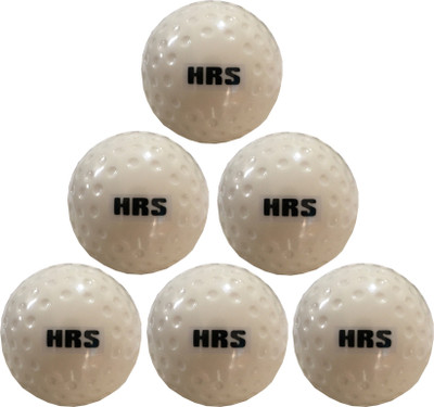 

HRS Turf Dimple White Test - Pack of 6 Hockey Ball(Pack of 6, White)