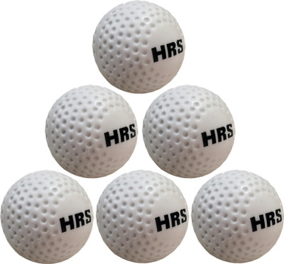 

HRS Turf Dimple White - Pack of 6 Hockey Ball(Pack of 6, White)