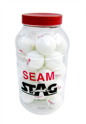 

Stag Seam Plastic Table Table Tennis Ball(Pack of 30, White)