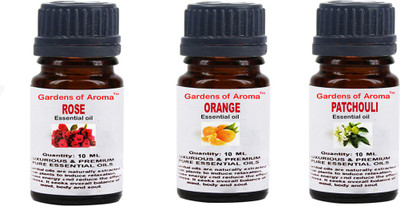 

Gardens Of Aroma Rose, Orange And Patchouli Essential Oil(30 ml)