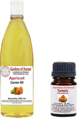 

Gardens Of Aroma Turmeric Essential Oil And Avocado Carrier Oil(210 ml)