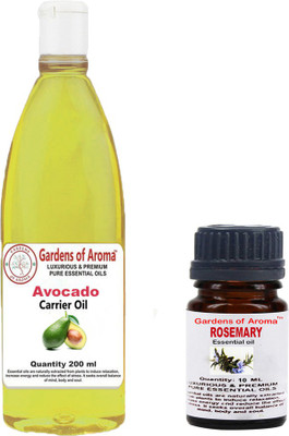 

Gardens Of Aroma Rosemarry Essential Oil And Carrier Oil(210 ml)