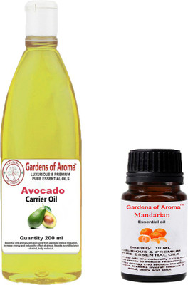 

Gardens Of Aroma Mandarian Essential Oil And Avocado Oil(210 ml)
