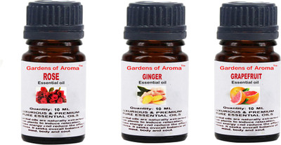 

Gardens Of Aroma Rose, Ginger And Grapefruit Essential Oil(30 ml)