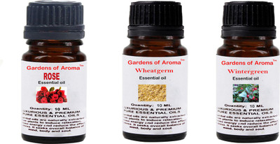 

Gardens Of Aroma Rose, Wheatgerm And Wintergreen Essential oil(30 ml)