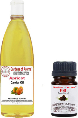 

Gardens Of Aroma Pine Essential And Avocado Carrier Oil(210 ml)