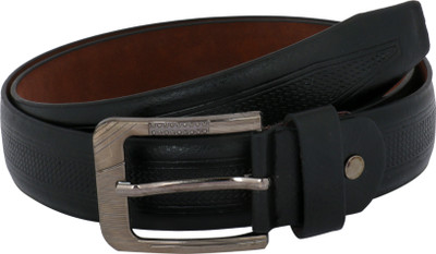 

Heritage Men Formal Black Artificial Leather Belt
