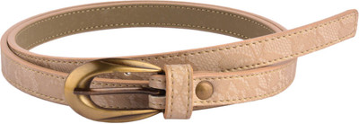 

Baluchi Women Casual Beige Artificial Leather Belt