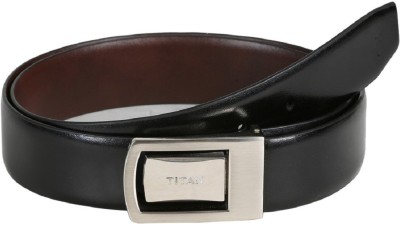 

Titan Men Brown, Black Genuine Leather Belt