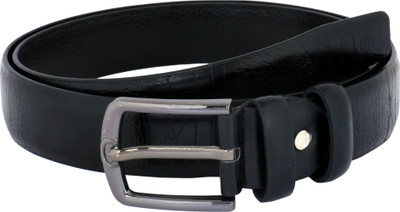 

Heritage Men Formal Black Artificial Leather Belt