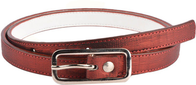 

Baluchi Women Casual Red Artificial Leather Belt