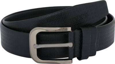 

Heritage Men Formal Black Artificial Leather Belt