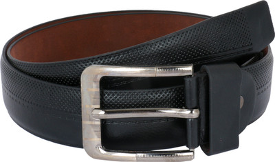 

Heritage Men Formal Black Artificial Leather Belt